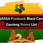 SASSA Postbank Black Card Gauteng Stores List